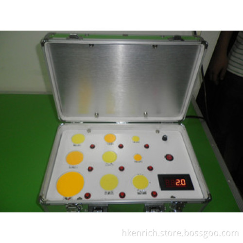 Silver Aluminum LED Demo Case Size of L300*W220*H170 Mm